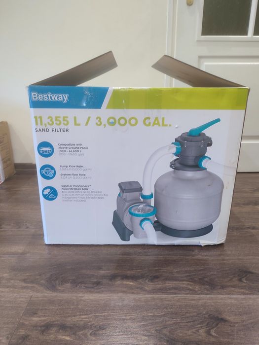 NOWA Pompa basenowa do basenów piaskowa Bestway 11,355l/h 58486
