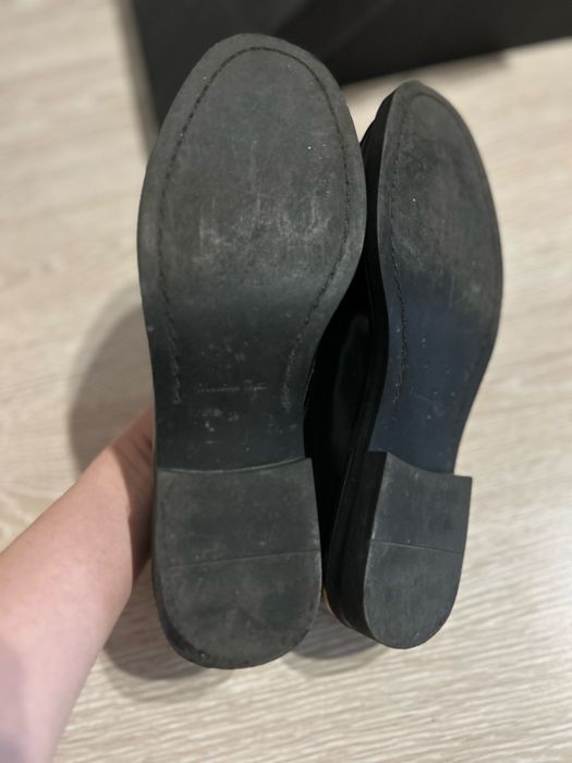 Продам шкіряні лофери Massimo Dutti