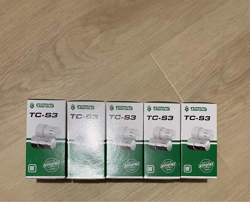 Głowice termostatyczne TC-S3 | głowica