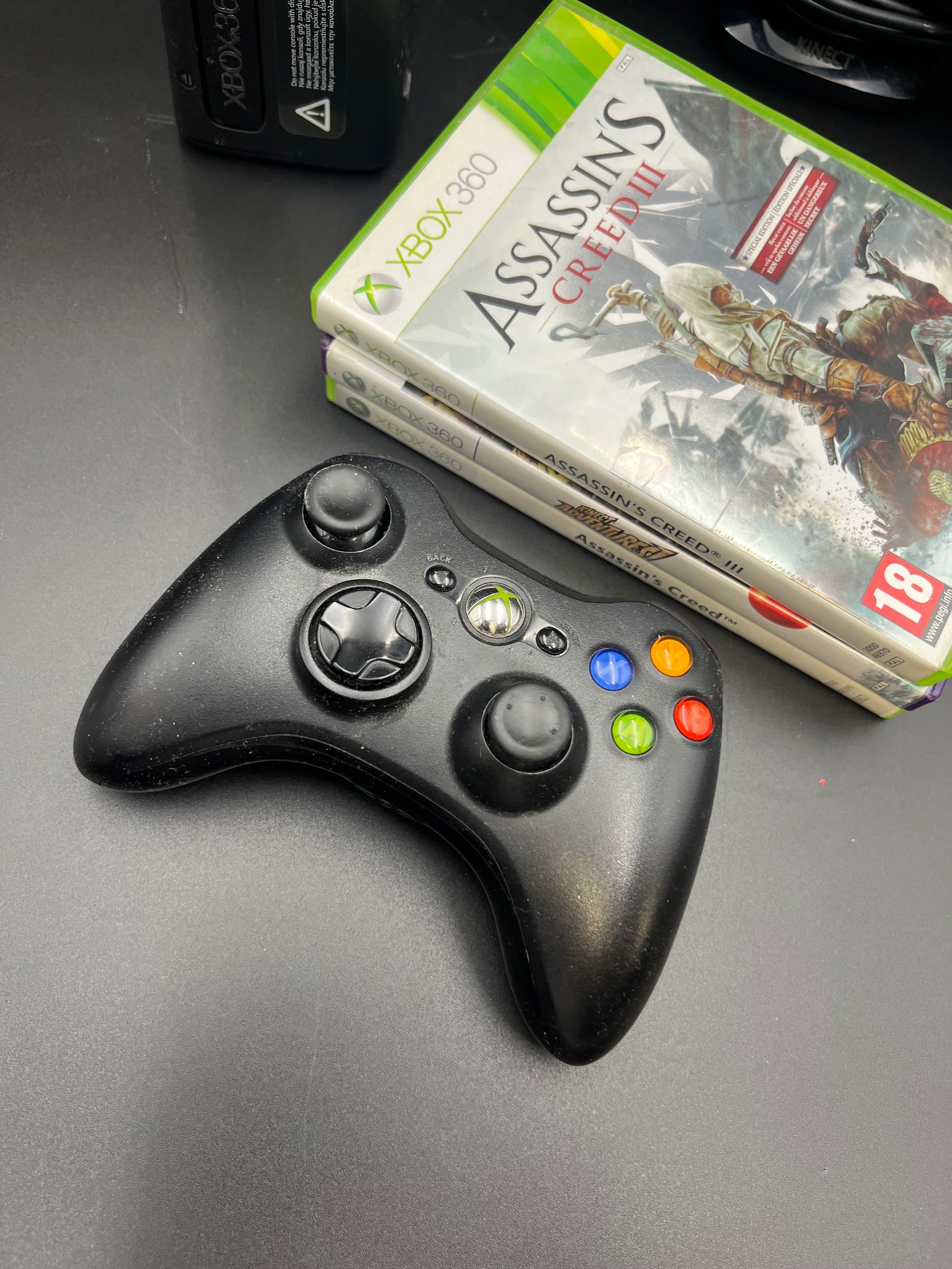 Konsola Xbox 360 kinect pad gry