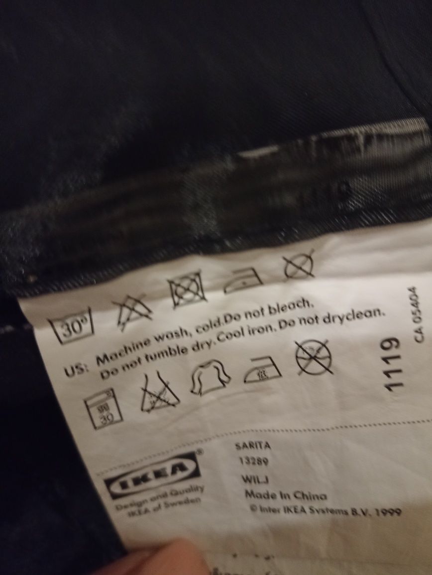 Firany na szelkach Ikea