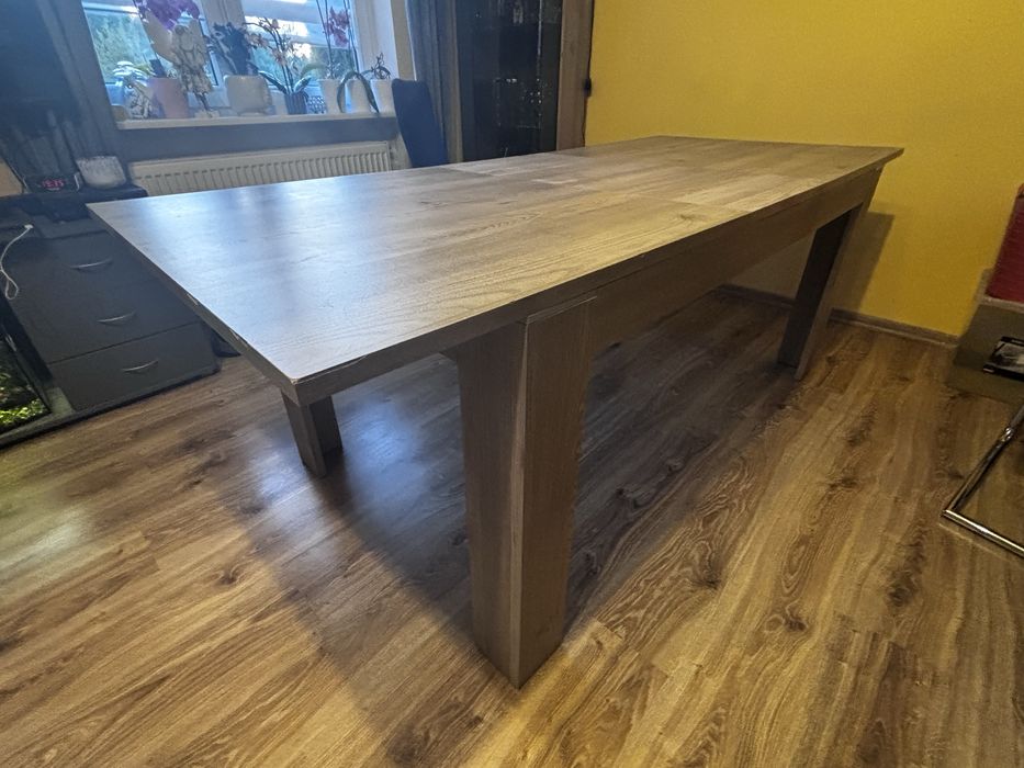 Stół rozkładany, dąb nelson. 160 cm plus wkladka 46cm