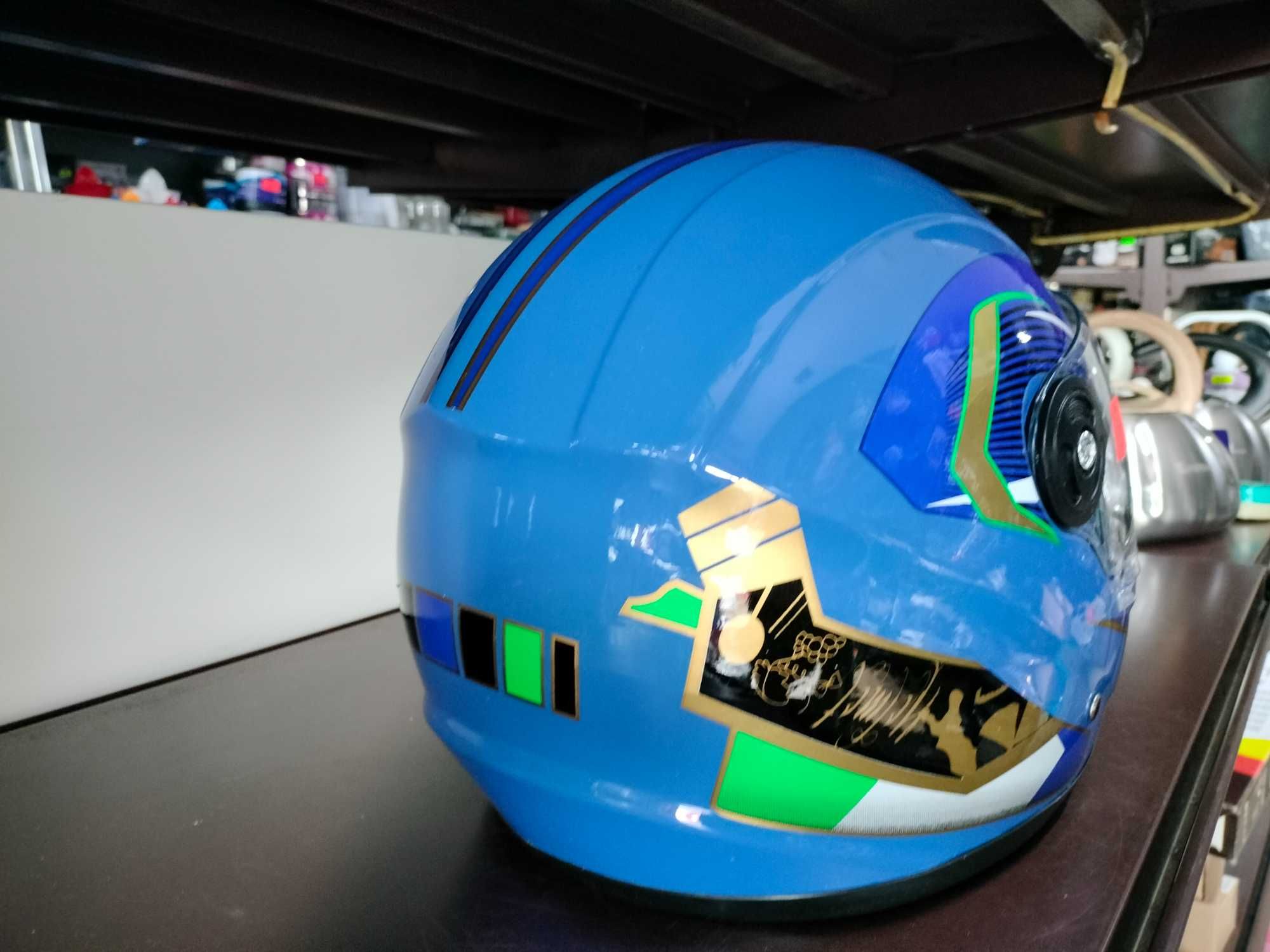 kask na motor skuter integralny porządny rower hulajnogę elektryczna L