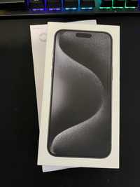 iPhone 15 pro max 256 Black Titanium selado