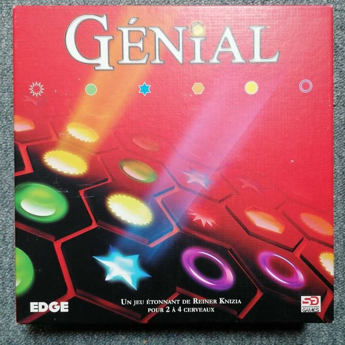 Genial (Ingenious) - jogo de tabuleiro