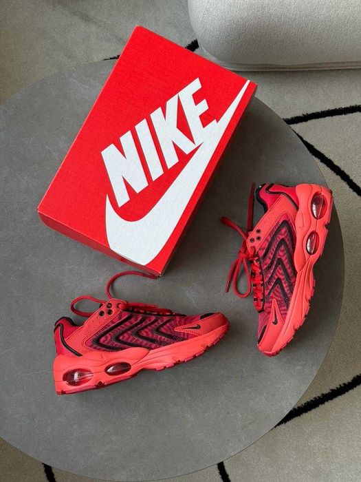 Чоловічі кросівки  Nike Air Max TW червоний C-01094 ТОП КРОСИ