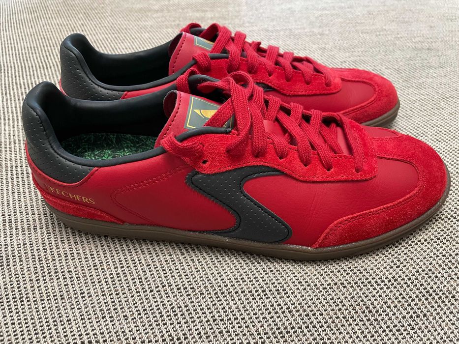 Skechers Hotshot vermelhos, tamanho 41