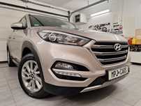 Hyundai Tucson 1.6 turbo 4x4115 tys km navi camera led martwe strefy grzane fotele