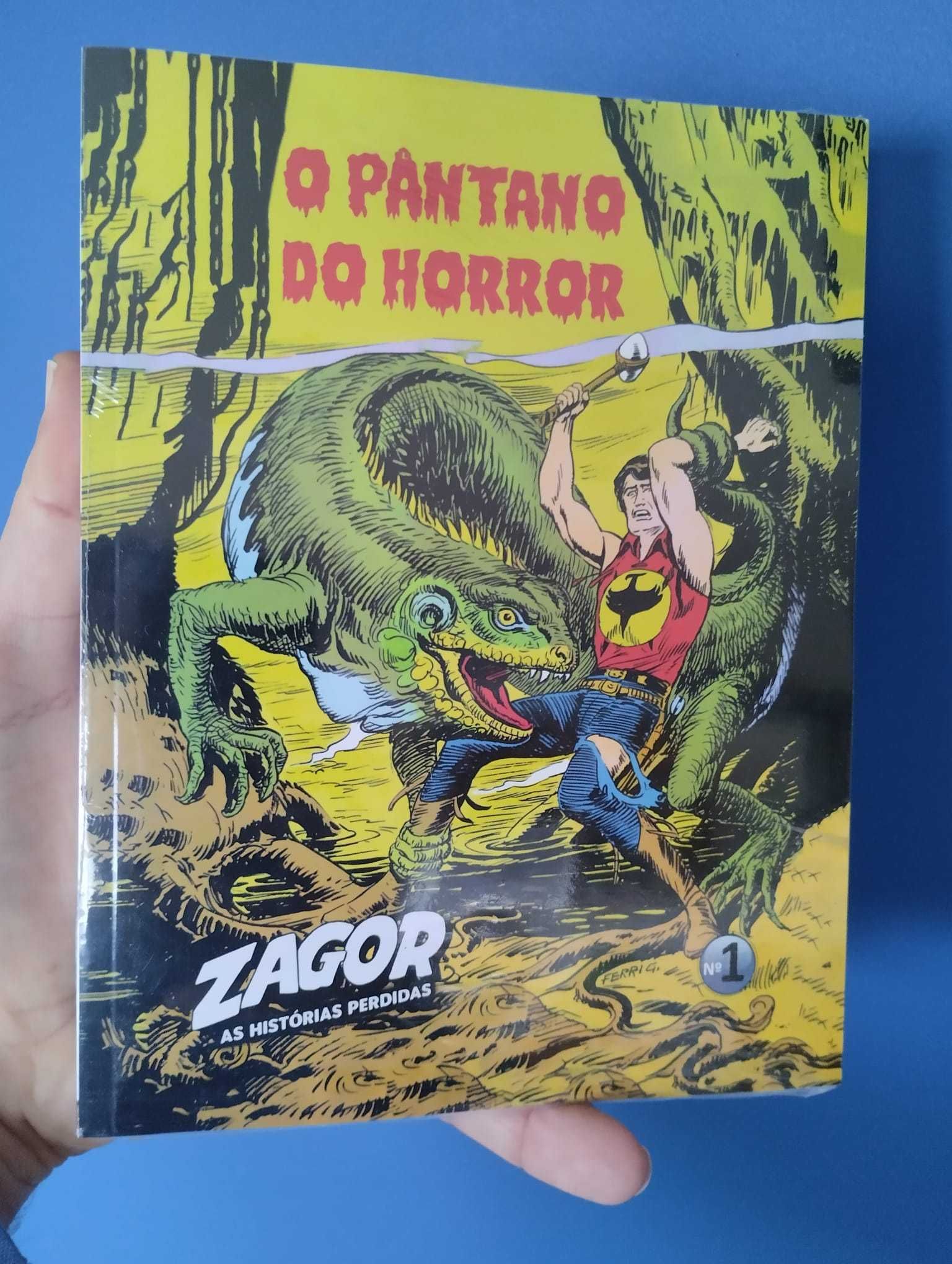 Zagor - As Histórias Perdidas vols 1, 2 e 3 (com brinde) - Ed. Digital