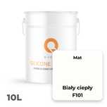 Farba elewacyjna SILIKONOWA FASADOWA biały ciepły F101 10L PRODUCENT