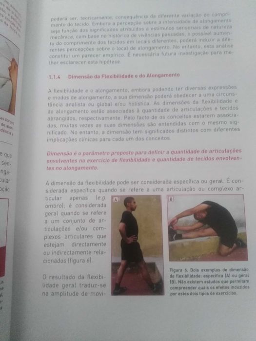 Livro de Flexibilidade e Alongamento.