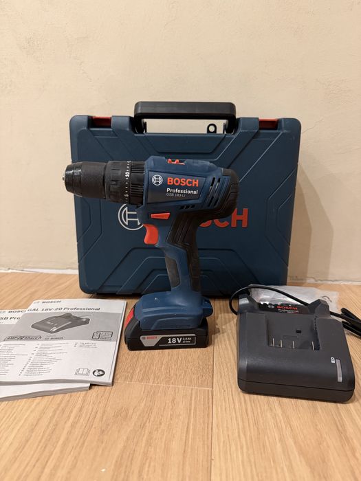 Wiertarko Wkretarka Bosch Professio GSB 183 Li 18V GW Paragon Zestaw
