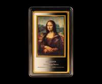 Мона Ліза , монетний Двір Княжий, Колекційна срібна плакета!