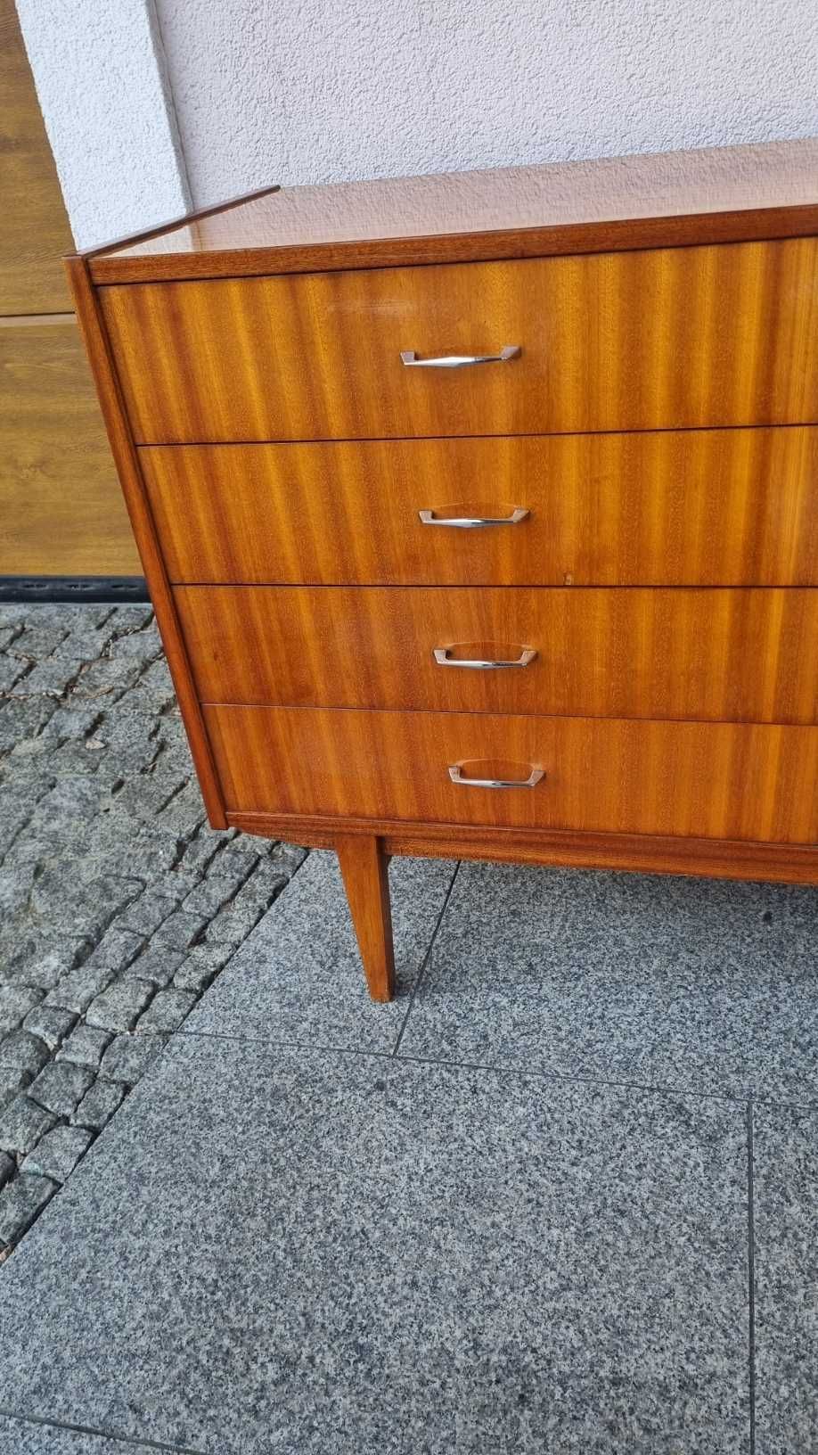 Komoda Violetta Pomocnik Design PRL Lata 70 Pod Umywalkę wysoki połysk