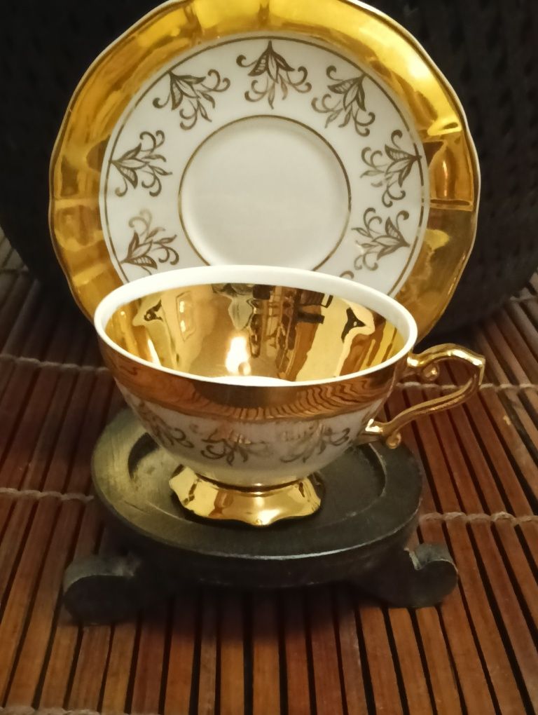 Bela chávena de café  porcelana de Coimbra anos 50