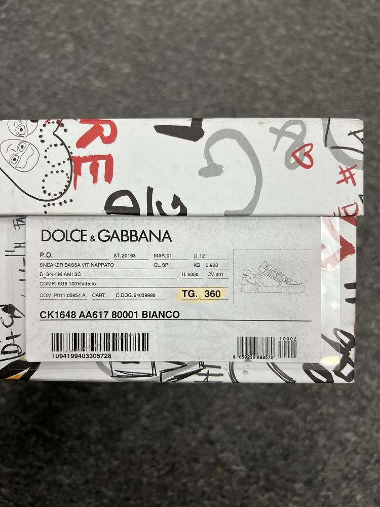 Женские кроссовки DG Dolce&Gabbana Дольче Габбана оригинал