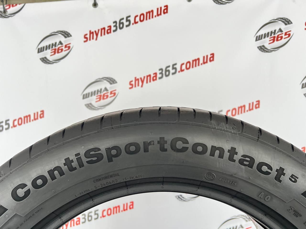 шини бу літо 235/55 r19 continental contisportcontact 5 suv 6mm