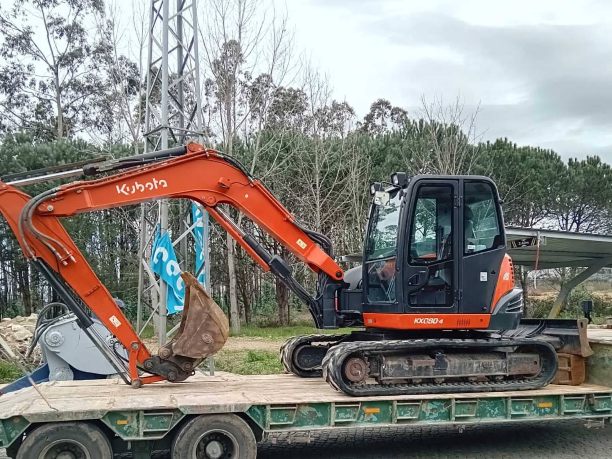 Mini Escavadora Kubota KX080-4