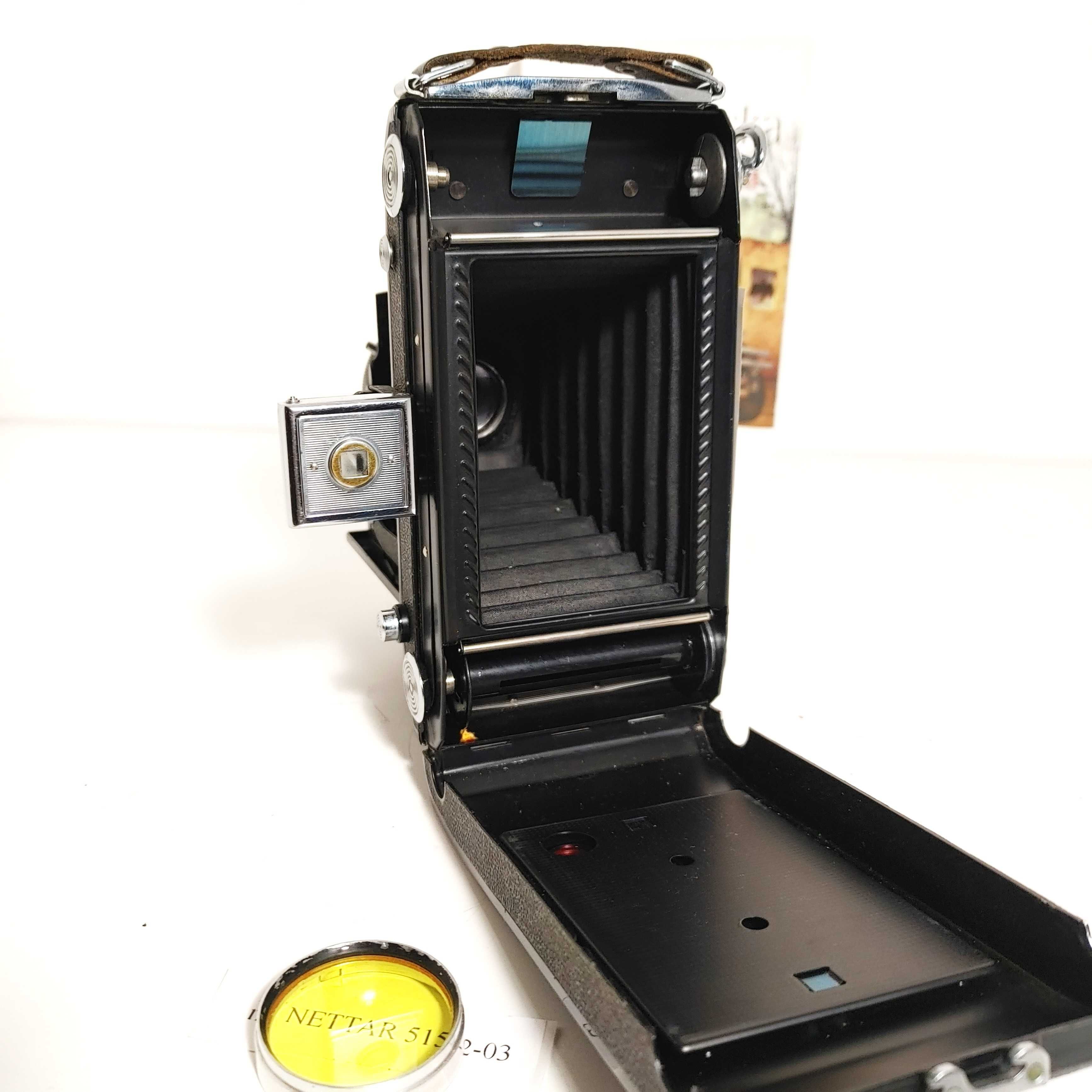 Aparat mieszkowy Ikon Zeiss NETTAR  515/2 model powojenny Ładny Stan