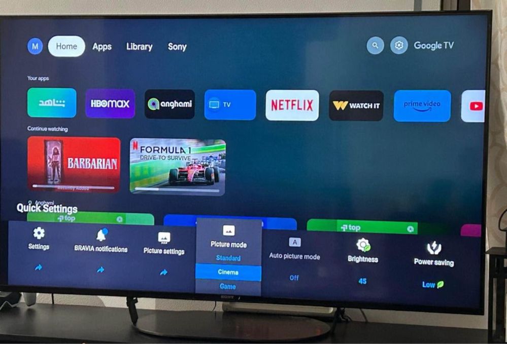 Sony Bravia XR -X9J -Smart TV 55 inch