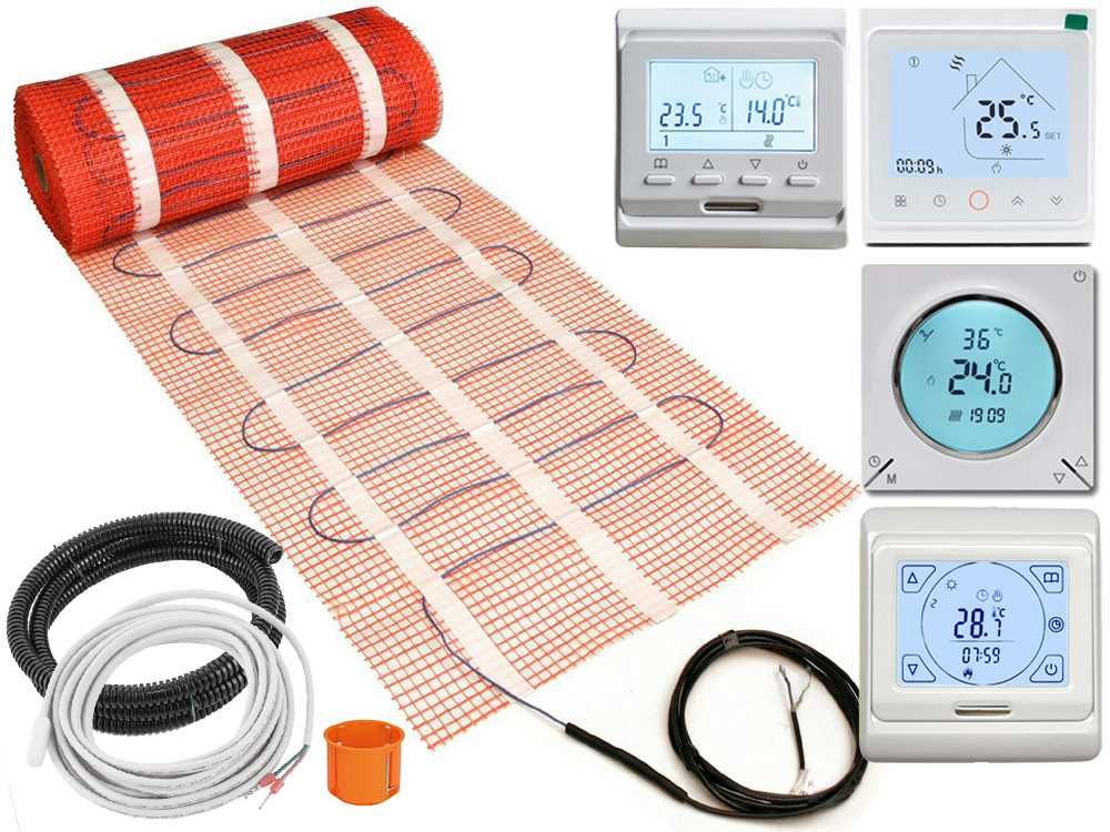 Zestaw ECO MATA GRZEJNA grzewcza 14m2 170W/m2 +REGULATOR CYFROWY Warmo