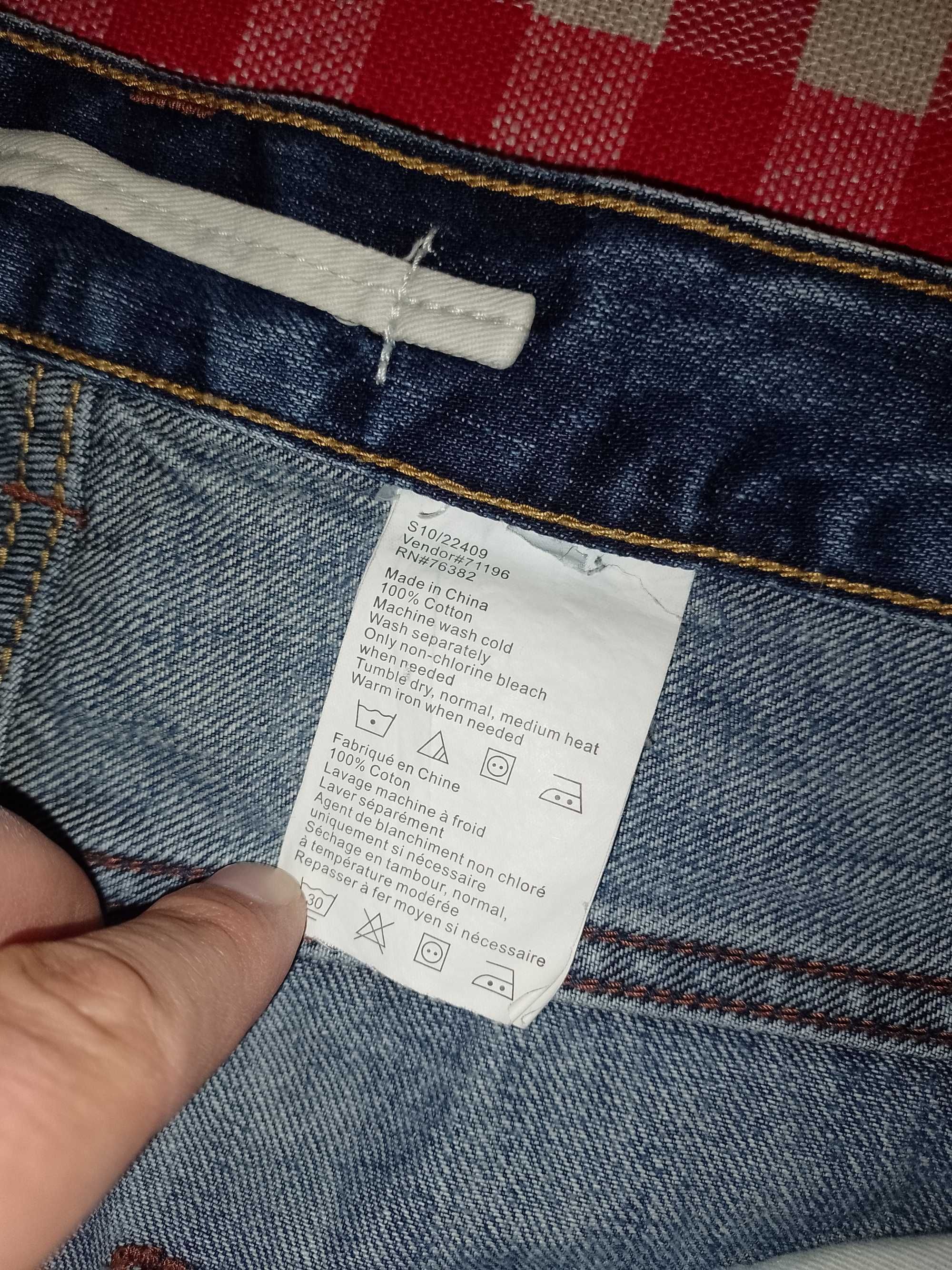 Spodnie męskie jeans Timberland rozmiar W34 L