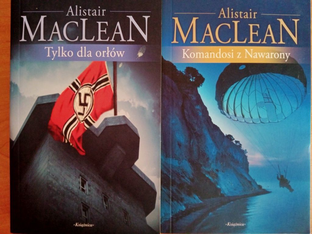 Alistar MacLean dwie książki