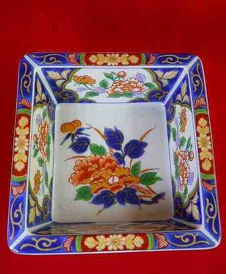 Винтажный Японский сервировочный фарфоровый набор для асорти