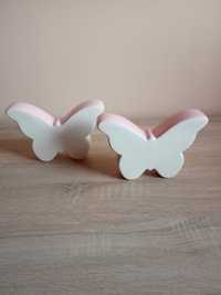 Figurki dekoracyjne motyle kpl 2 szt