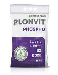 PLONVIT PHOSPHO 11/53/5+mikro nawóz dolistny 15kg fosforowy INTERMAG