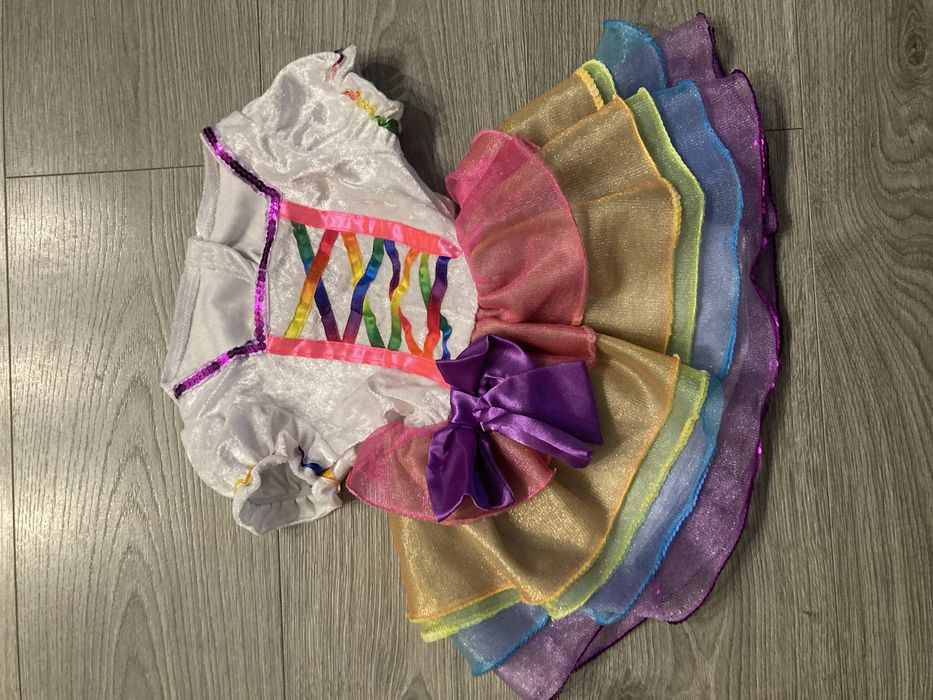 Strój karnawałowy przebranie jednorożec unicorn 98/104 cm