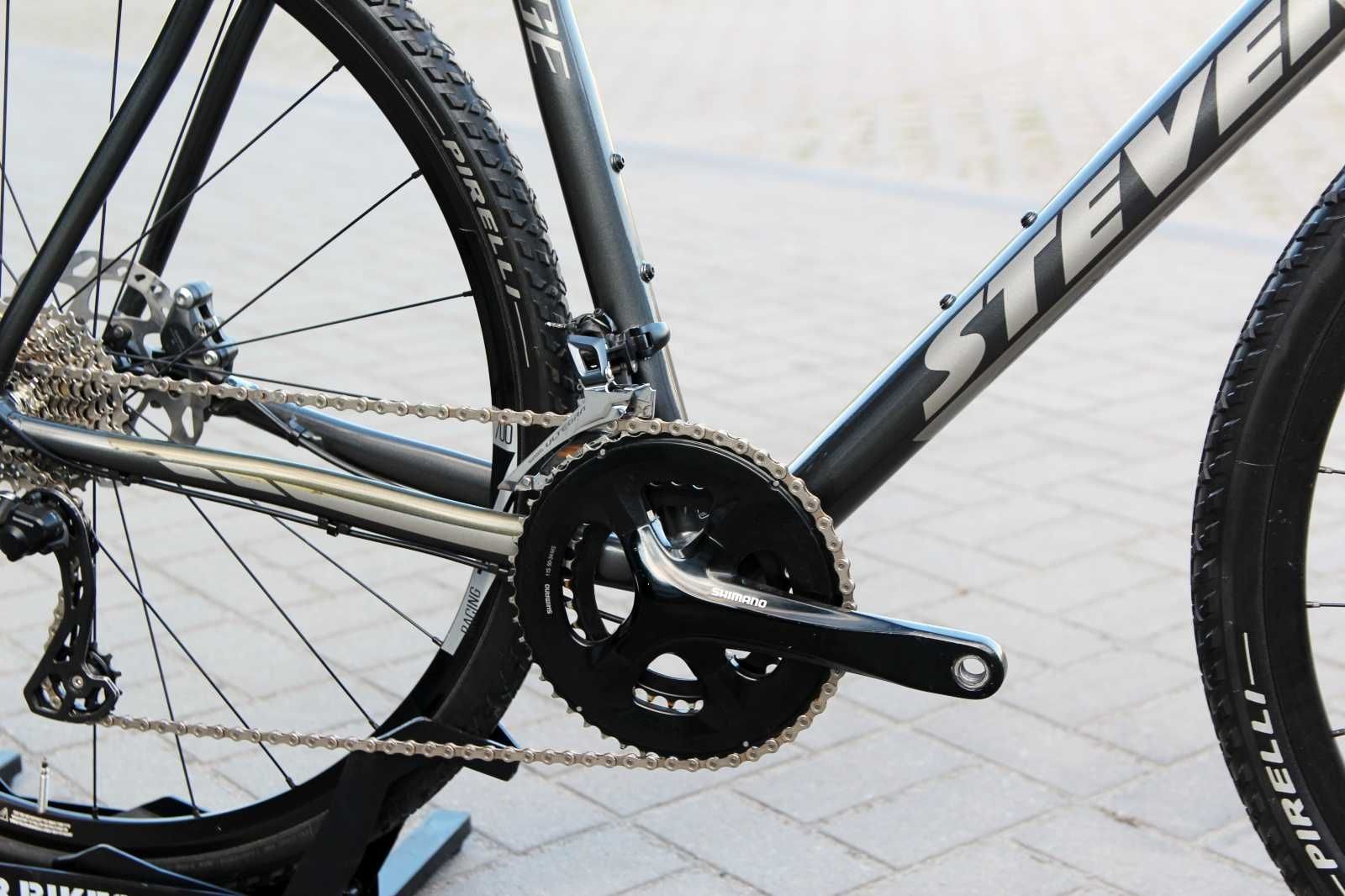 Rower gravel STEVENS PRESTIGE Disc, Shimano GRX 2x11, roz. 62