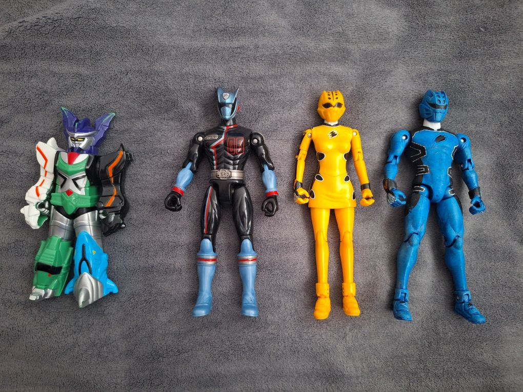 Figurki zabawki power rangers