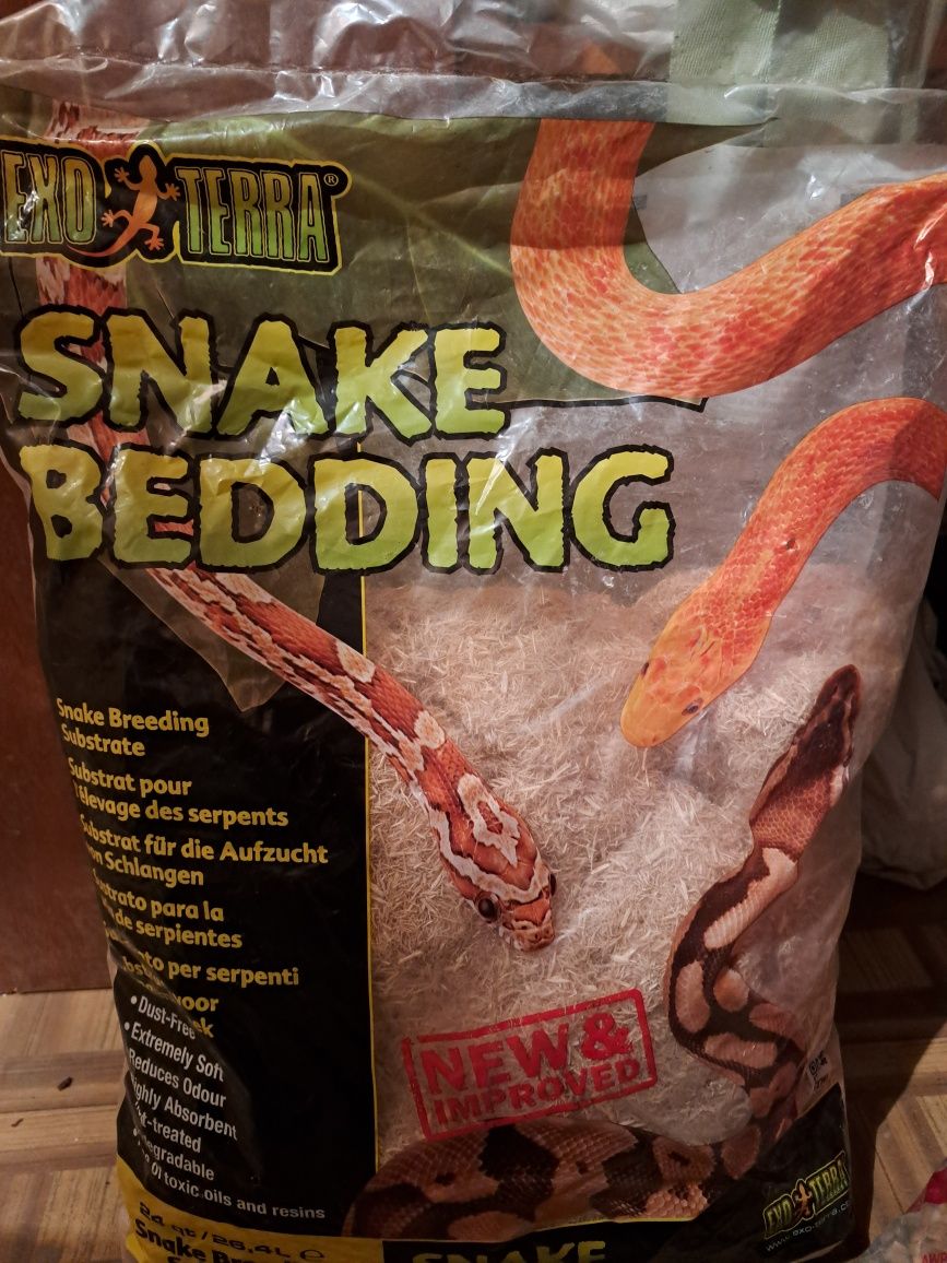 Podłoże terrarystyczne Snake bedding