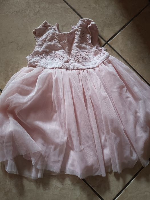 Sukienka dziewczęca 86