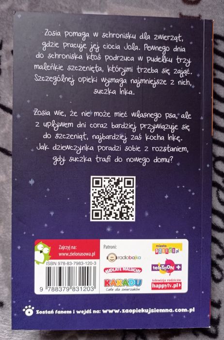 Zaopiekuj się mną Holly Webb - Inka, porzucone szczenię - piesek