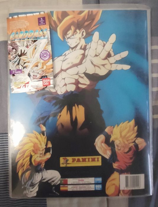 DragonBall Z coleção de cromos