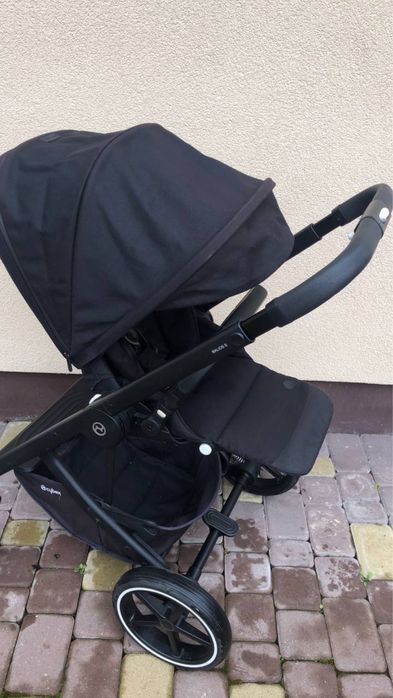 Коляска Cybex Balios S Lux Deep Black 3/1 з автокріслом
