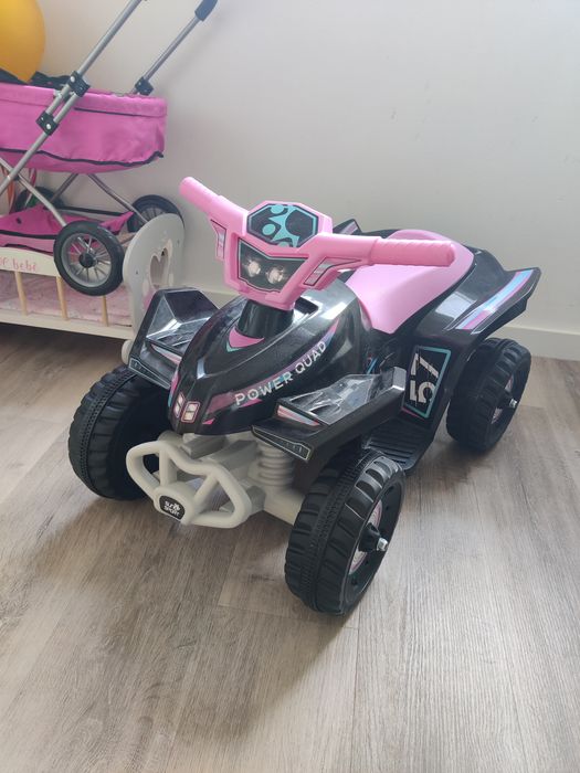 Mota a bateria rosa nova