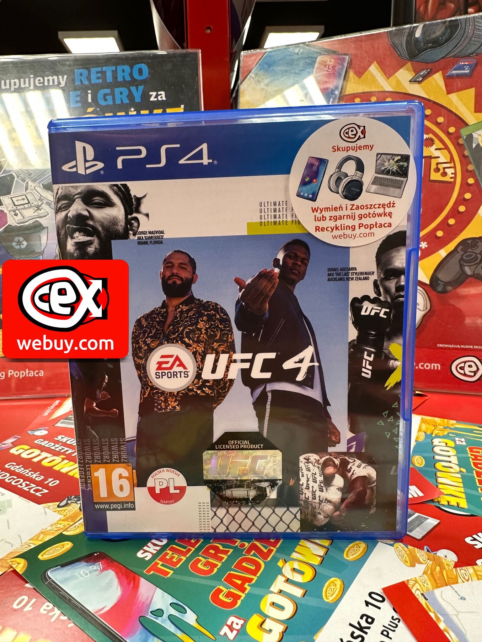 Gra UFC 4 [PS4] CeX Bydgoszcz