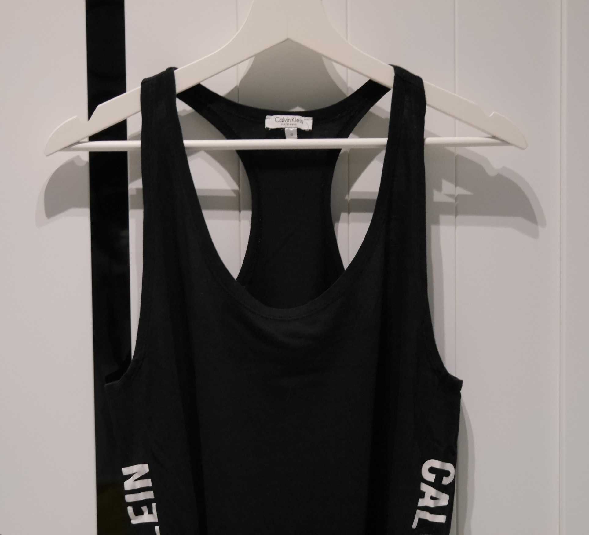 Calvin Klein świetna koszulka bokserka 36 S