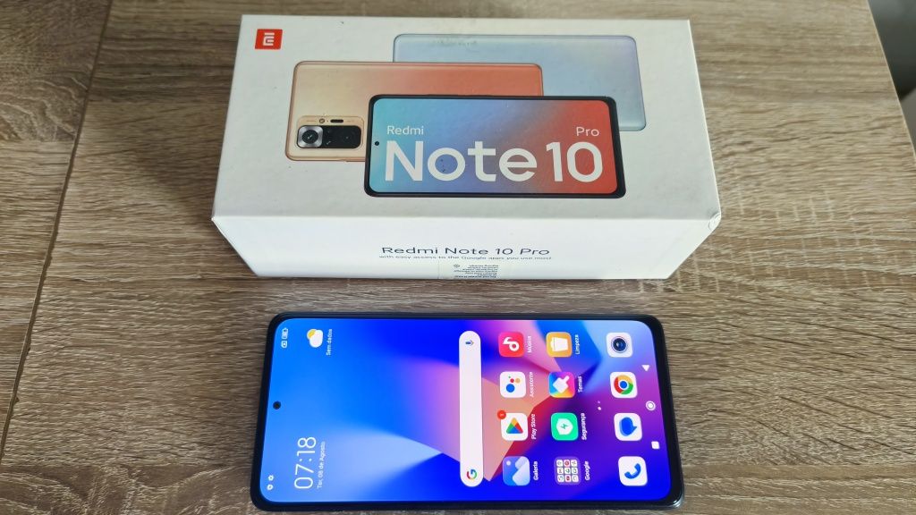 XIAOMI Redmi Note 10 Pro (6.67'' - 6 GB - 128 GB - Onyx Gray)