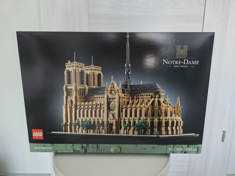 Nowe LEGO 21061 Architecture - Notre-Dame w Paryżu