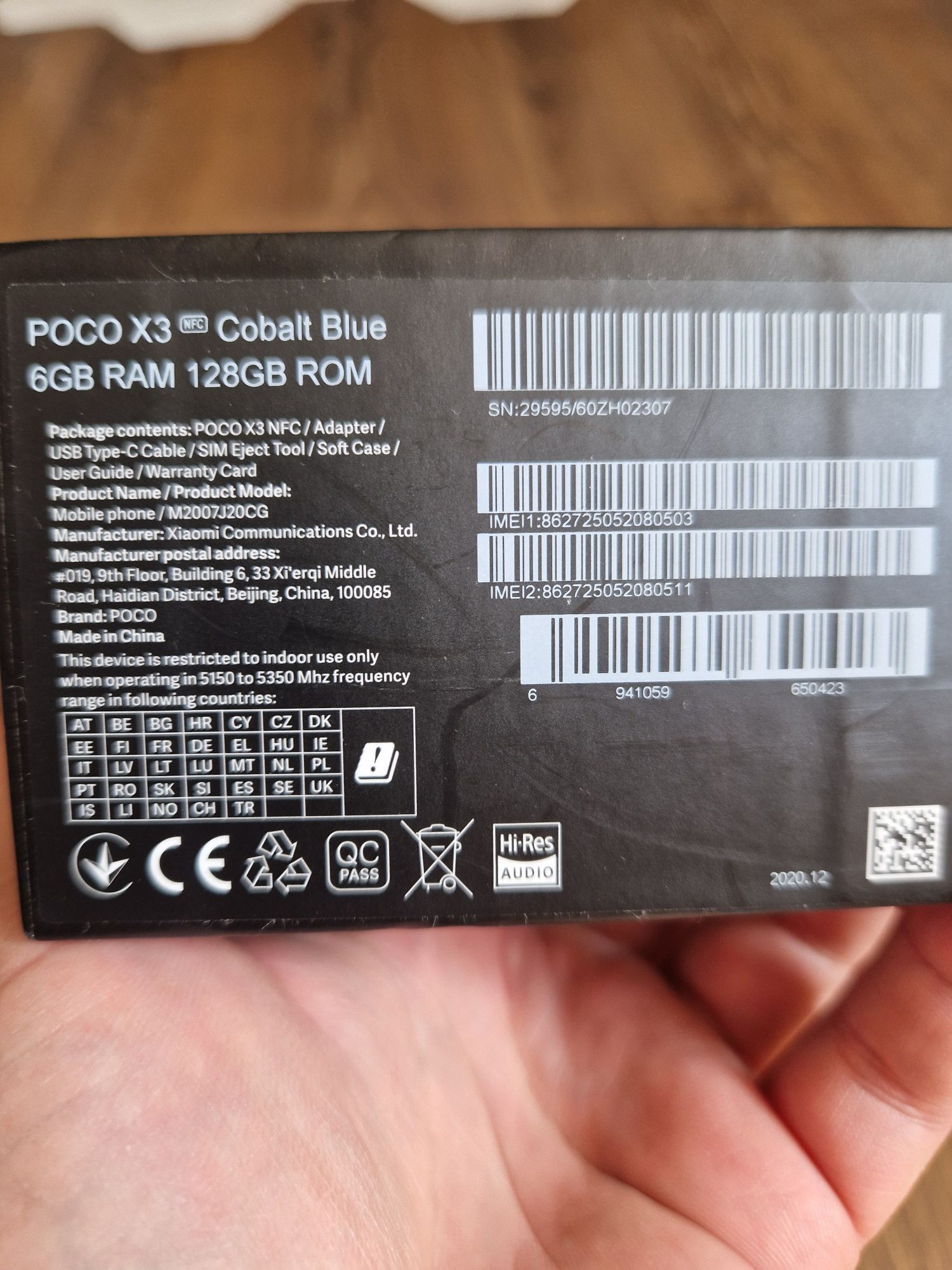 Poco X3 NFC stan bardzo dobry