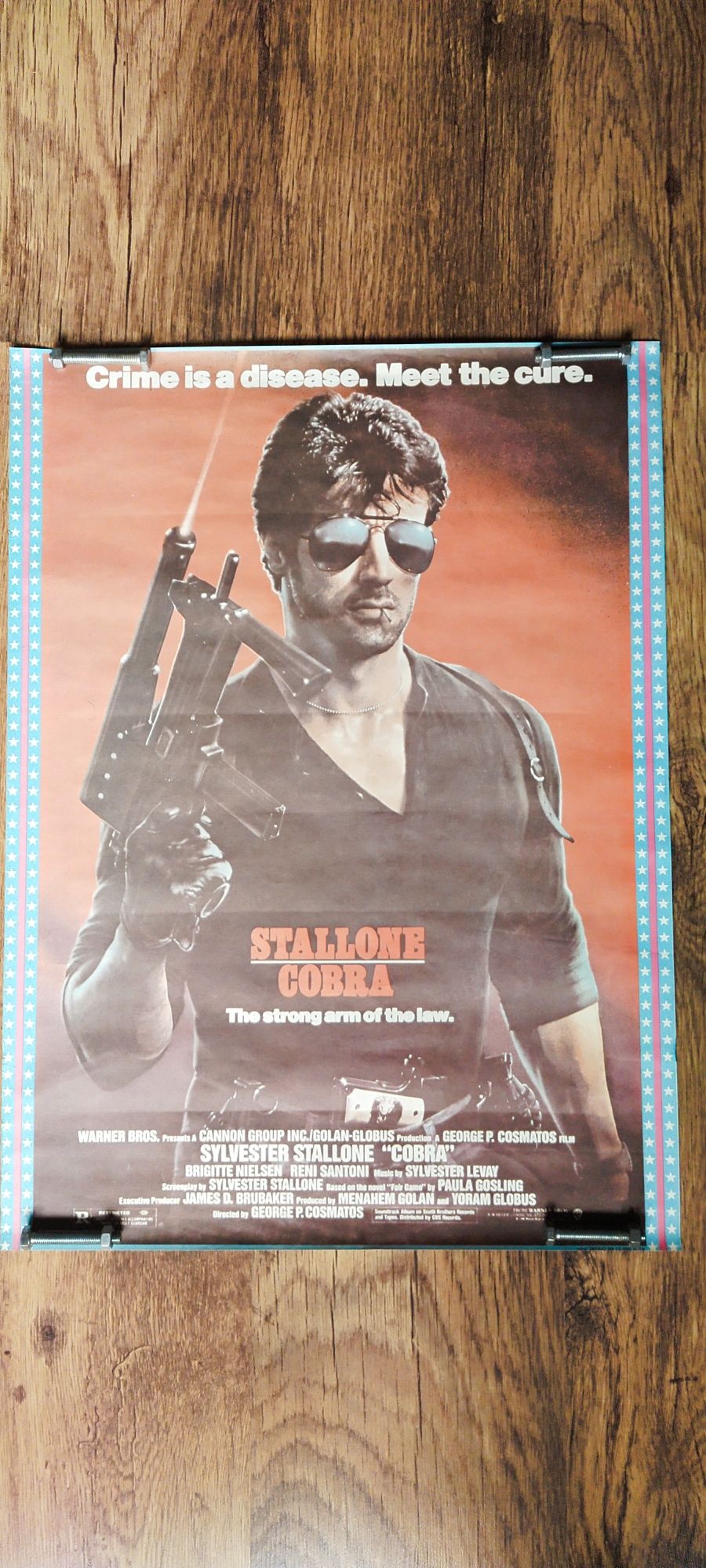 Plakat filmowy COBRA Stallone