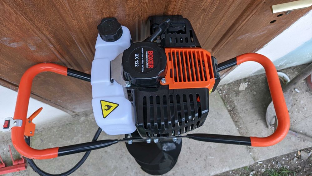 Nowa wiertnica spalinowa Boxer Tools BX 122 + wiertła