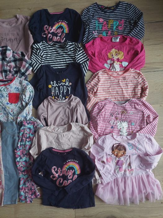 Mega paka ubrań dla dziewczynki jesień zima 3-4l 98-104cm różne marki