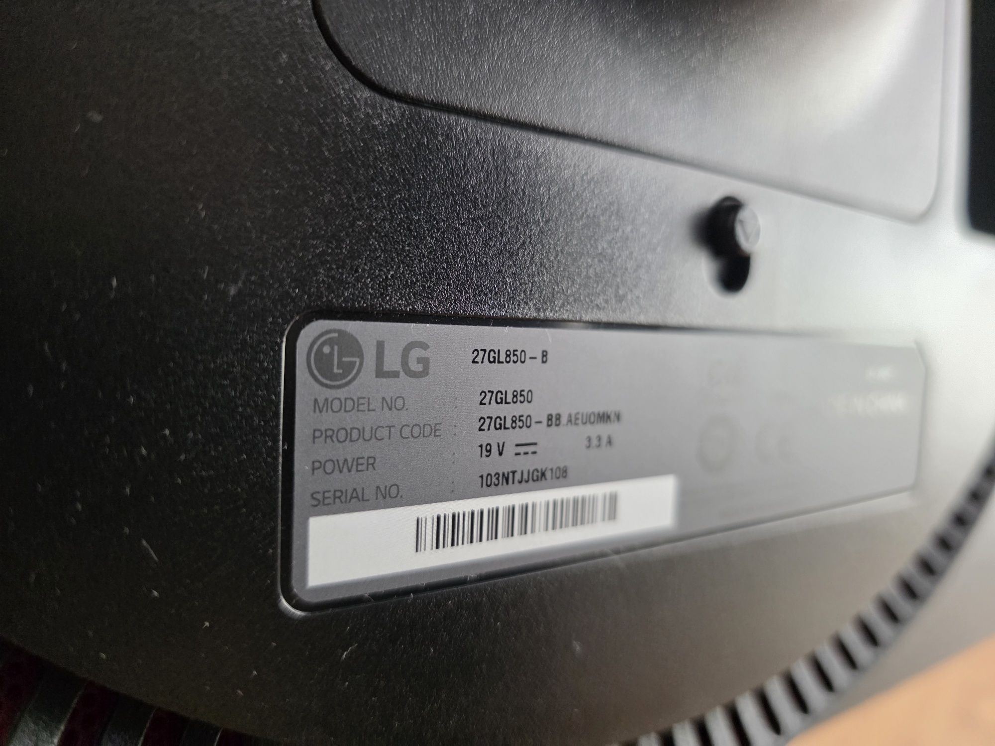 Monitor LG 27GL850 Nano IPS G Sync