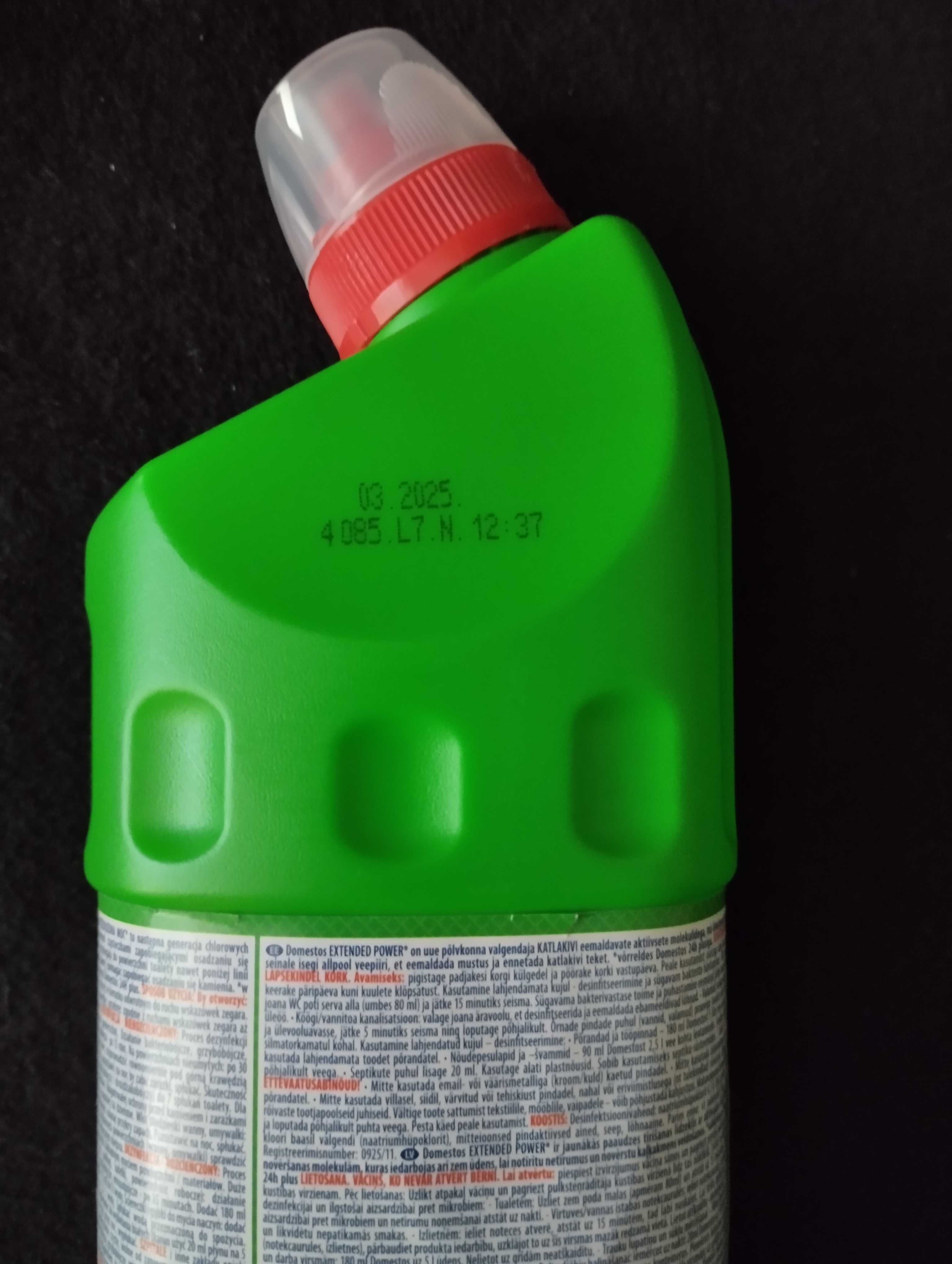Żel do Czyszczenia  WC Domestos Przedłużona Moc  1000 ml 1l