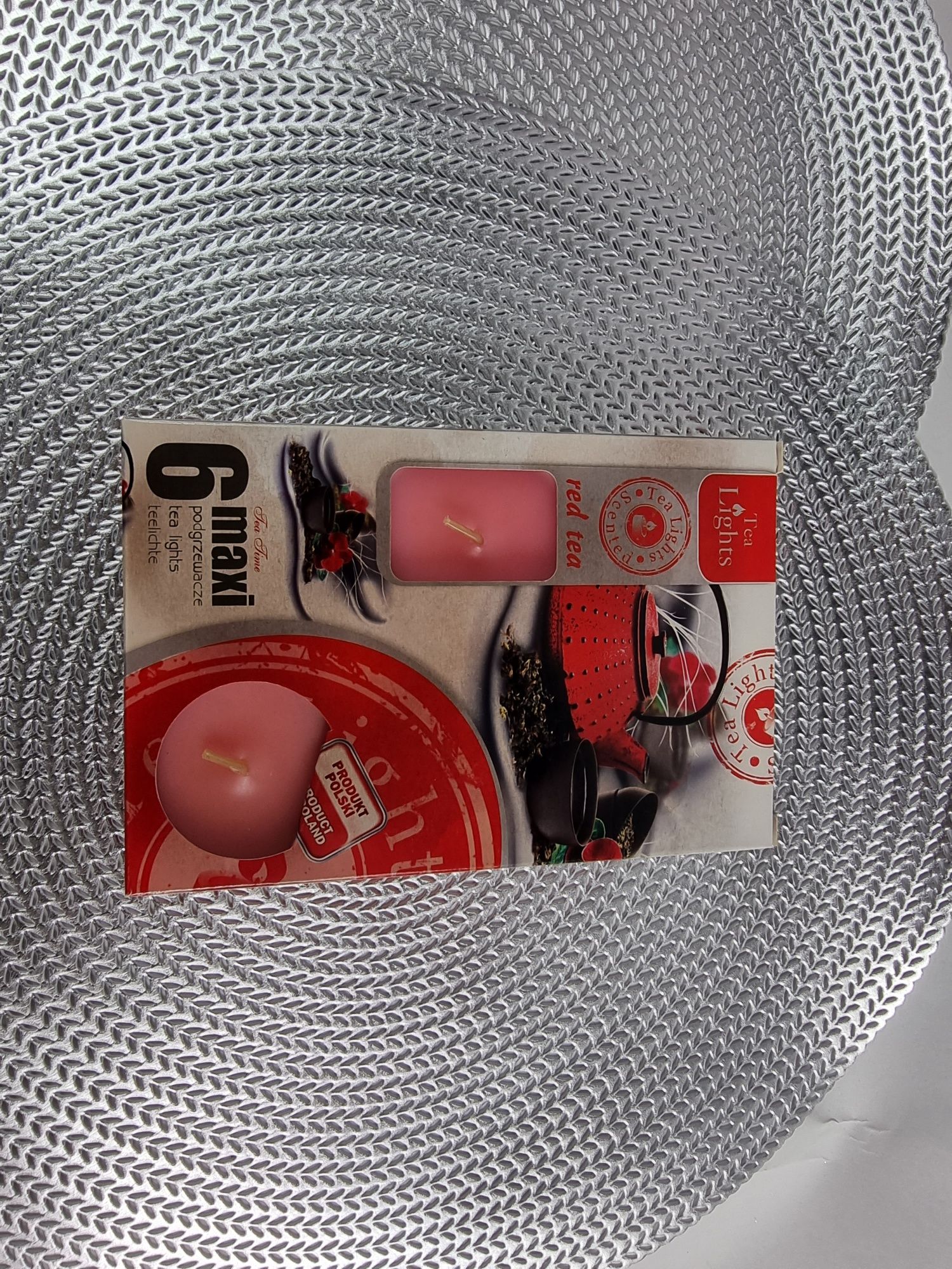 Podgrzewacze Zapachowe tealight czerwona herbata świece Zapachowe